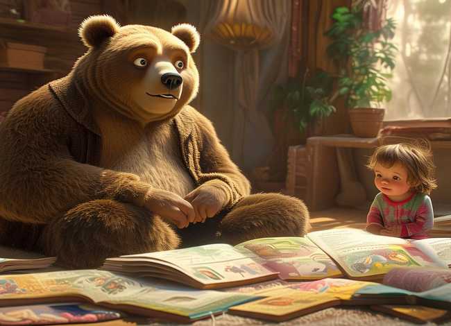 儿童故事熊爸爸十万个为什么、睡前故事熊爸爸十万个为什么