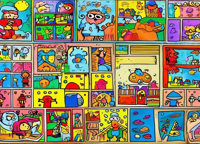 儿童连环画简笔画，儿童连环画简笔画大全