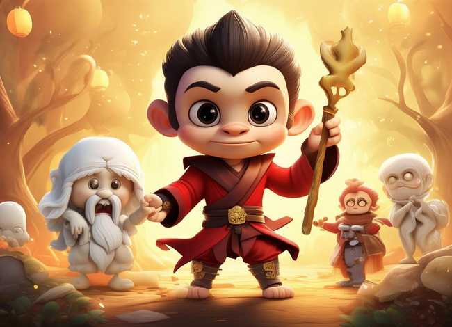 孙悟空三打白骨精故事儿童版 - 孙悟空三打白骨精少儿故事