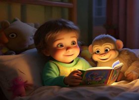 睡前故事儿童完整3-6岁猴子 - 睡前小猴子故事 三岁