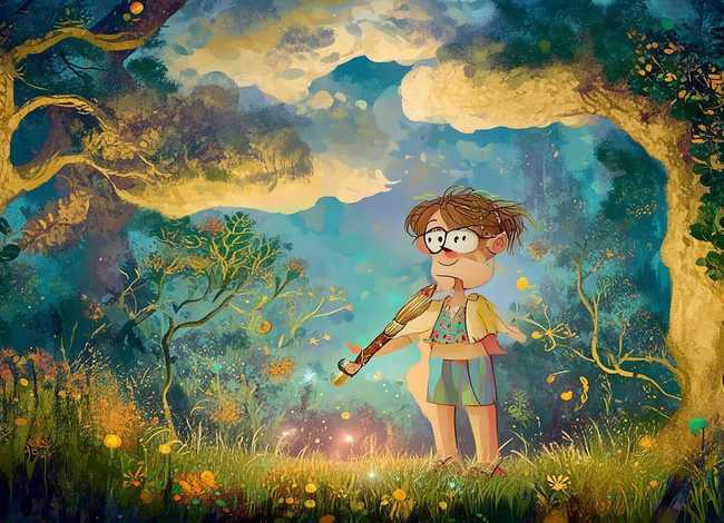 儿童故事神笔马良 洪汛涛 - 神笔马良洪汛涛故事内容