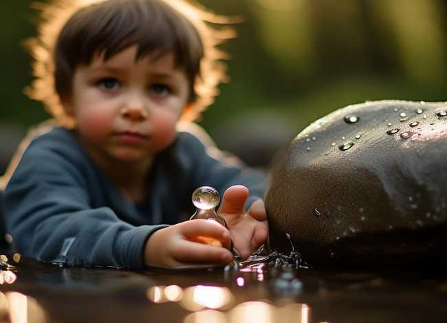 儿童故事滴水石、水滴石穿少儿故事