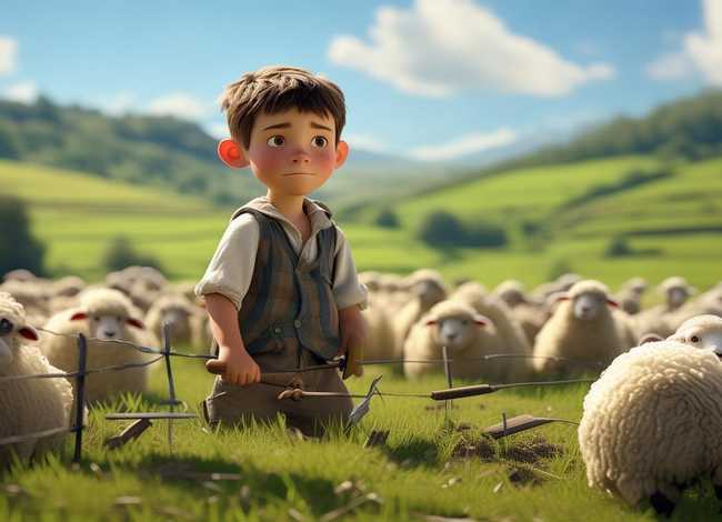 儿童故事寓言故事亡羊补牢，幼儿寓言故事亡羊补牢视频