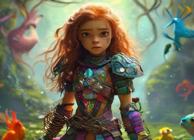 儿童故事自编一个战士的童话 关于一个战士的故事