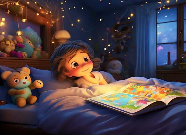 4岁睡前小故事文字版，4岁小朋友睡前故事文字版