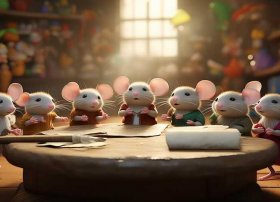 儿童故事大全老鼠开会 - 幼儿故事老鼠开会故事图片