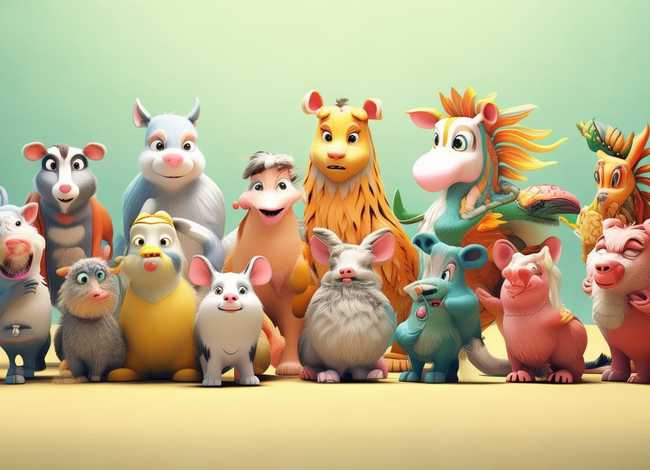 12生肖故事儿童故事动画片，12生肖的故事动画片