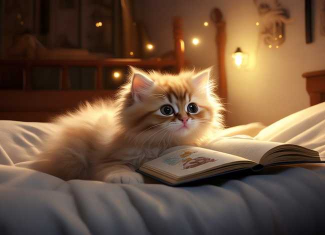 小猫睡前故事儿童版 小猫睡前故事文字版