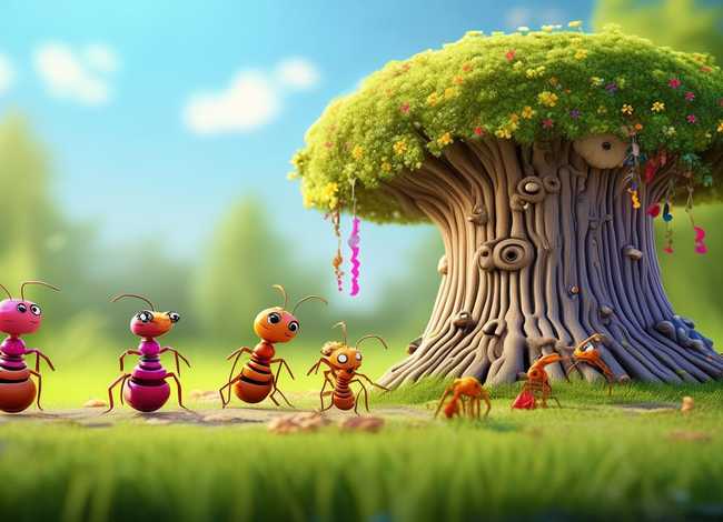 蚂蚁的故事儿童版、蚂蚁的故事幼儿 蚂蚁的故事儿童版、蚂蚁的故事幼儿