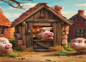 故事 三只小猪视频 故事 三只小猪视频动画片