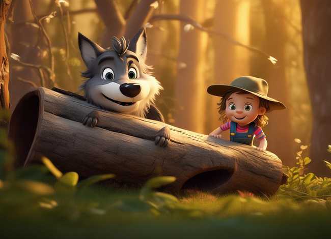 儿童故事大灰狼2000字（幼儿故事大灰狼的故事文字）