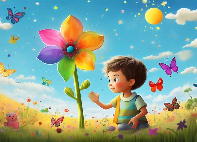 七色花儿童故事内容，七色花故事完整版内容