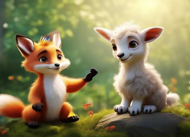 儿童故事狐狸和山羊;狐狸和山羊幼儿故事 儿童故事狐狸和山羊;狐狸和山羊幼儿故事