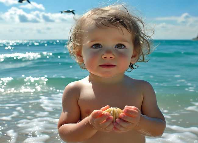 孩子看海的故事，孩子看海的故事怎么写