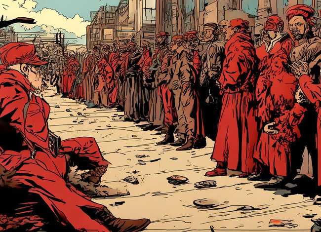 红色故事连环画简笔画 红色故事连环画简笔画图片 红色故事连环画简笔画 红色故事连环画简笔画图片