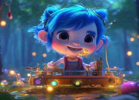 蓝精灵有声故事、蓝精灵有声故事灵灵的新发明