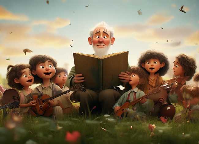 儿童歌曲一个真实的故事、一个真实的故事的歌曲