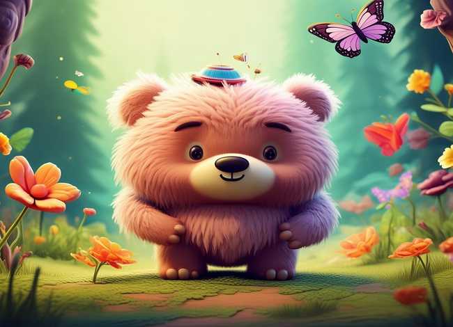 小熊儿童故事漫画；小熊的故事漫画