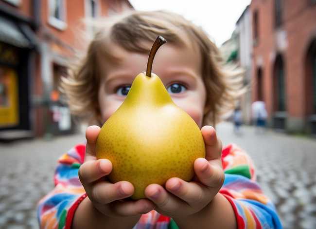问路儿童画;《问路》画梨 问路儿童画;《问路》画梨