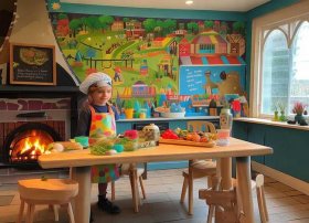 厨师故事儿童睡前（厨师幼儿园故事绘本）