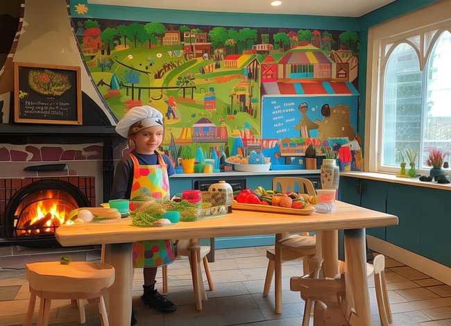 厨师故事儿童睡前（厨师幼儿园故事绘本）