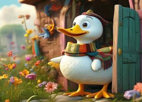 幼儿故事鹅，幼儿故事鹅大哥出门台词大全