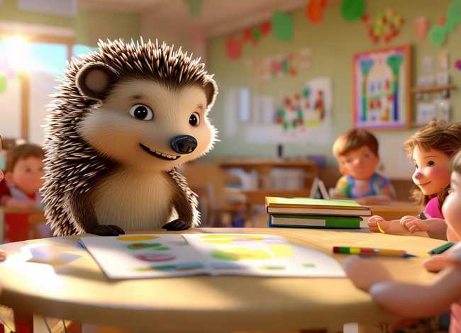 勇敢的小刺猬故事幼儿园中班，勇敢的小刺猬故事幼儿园中班教案