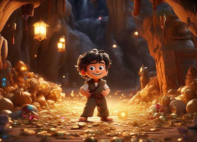 儿童故事阿里巴巴下集 - 阿里巴巴全集故事