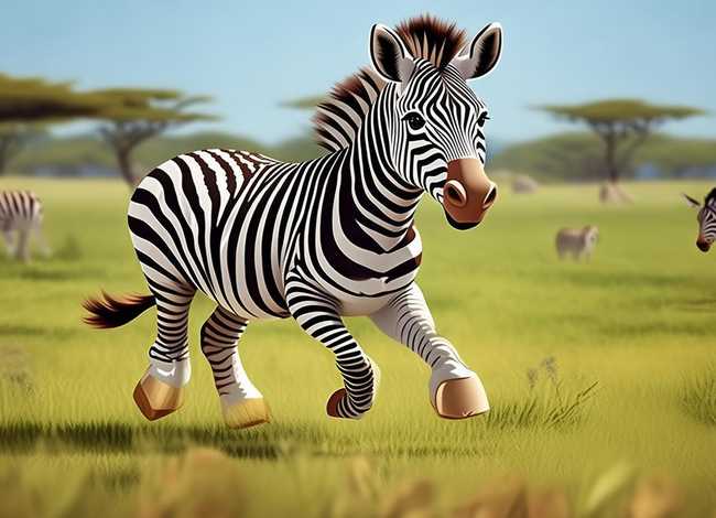 奔跑吧小斑马绘本故事（奔跑吧小斑马绘本故事内容）