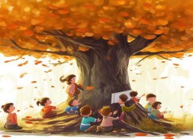 关于柿子的儿童故事有哪些，柿子有关的儿童故事