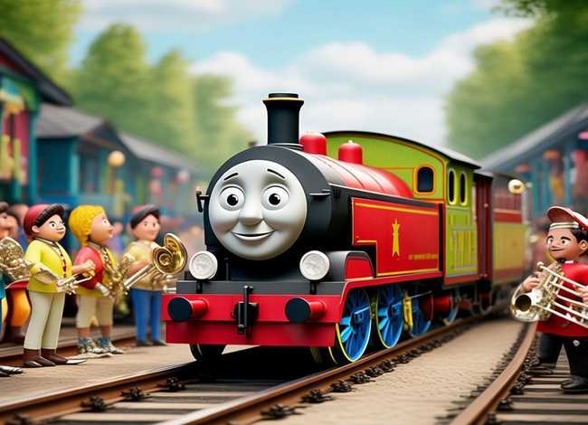 儿童故事托马斯和铜管乐队，托马斯和朋友儿童故事书