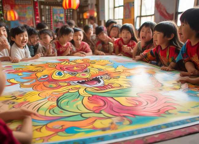 舞狮绘本故事 舞狮绘本故事教案中班 舞狮绘本故事 舞狮绘本故事教案中班