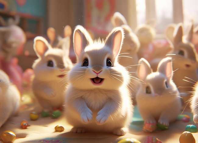 儿童兔兔视频（幼儿兔子视频）