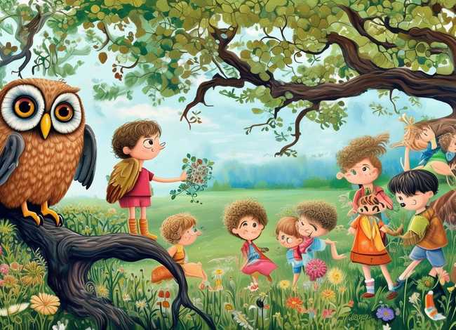 儿童故事寓言故事绘画；寓言故事儿童绘画