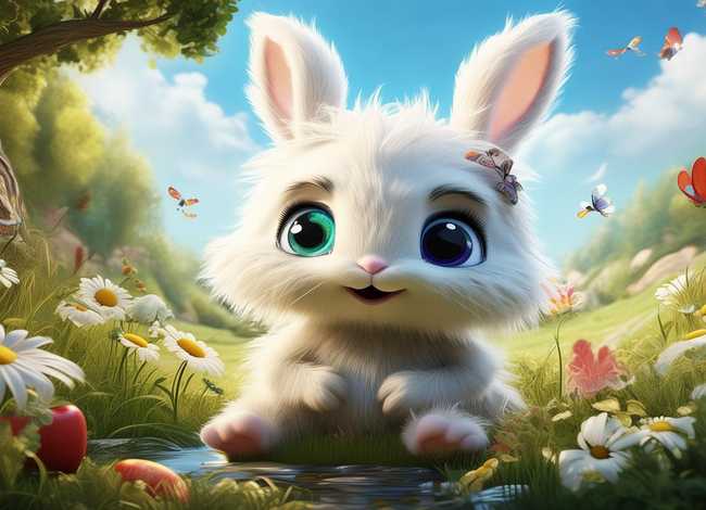 儿童小白兔的故事，幼儿故事小白兔的故事
