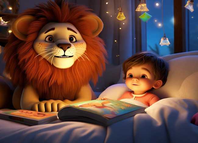 狮子的故事儿童睡前收听 - 狮子的故事儿童睡前收听长版