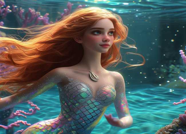 海之女儿童话故事视频 - 动画故事之海的女儿