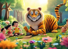 有关老虎的幼儿故事大全（有关老虎的幼儿故事大全图片）