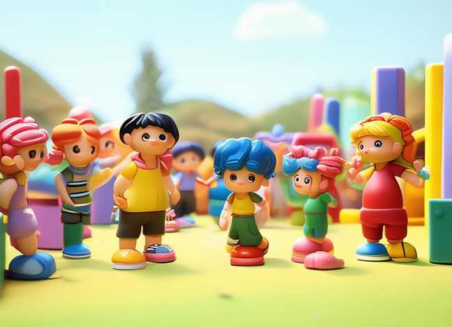 儿童游戏的卡通图片（儿童游戏的卡通图片简笔画）