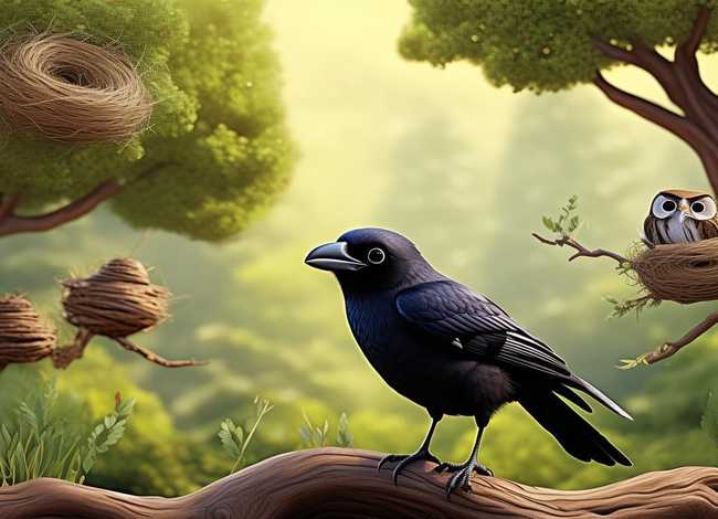 儿童故事书3-6岁乌鸦找窝(幼儿故事书推荐3-6岁小乌鸦学艺) 儿童故事书3-6岁乌鸦找窝(幼儿故事书推荐3-6岁小乌鸦学艺)