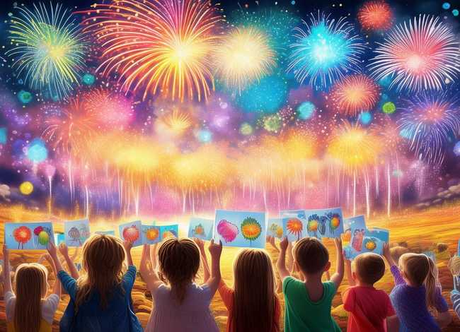 儿童动画烟花故事、烟花儿童绘画 儿童动画烟花故事、烟花儿童绘画