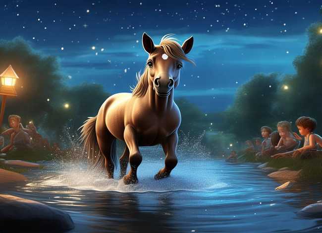 儿童睡前故事小马过河完整版（幼儿故事在线听睡前小马过河）