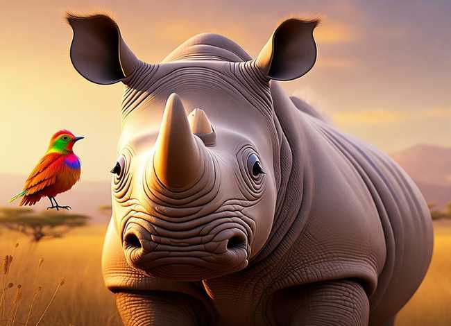 故事犀牛和小鸟 故事犀牛和小鸟教案反思 故事犀牛和小鸟 故事犀牛和小鸟教案反思