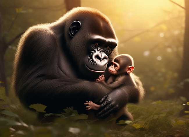 关于猩猩的感人故事（关于猩猩的感人故事作文）