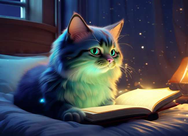 儿童睡前故事在线听会变色的孔雀（睡前故事会变颜色的小猫）