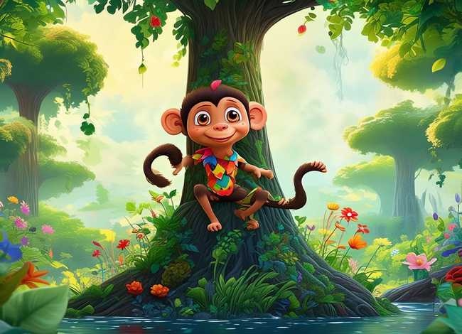关于小猴子的儿童故事、关于小猴子的幼儿故事