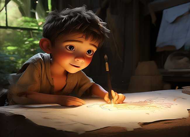 儿童故事穷孩子马良；穷人孩子励志故事