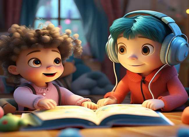 儿童故事跟读、儿童故事跟读配音
