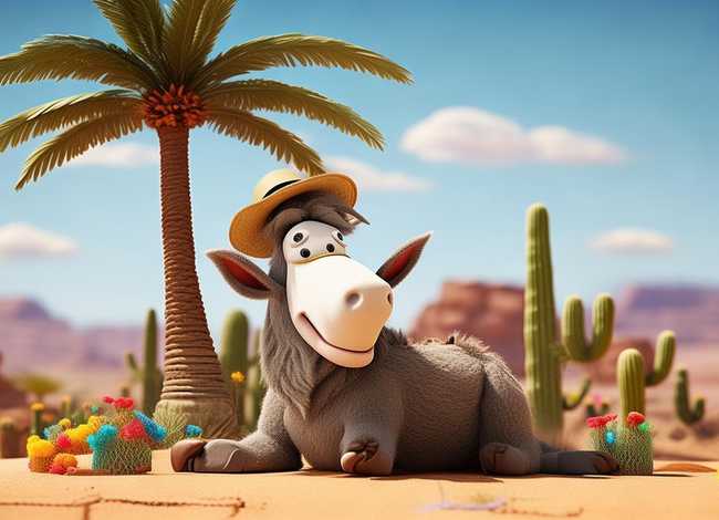 儿童故事懒驴改行视频 懒惰的驴子故事视频