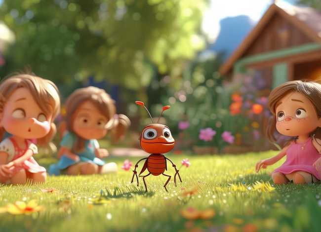 儿童故事小蚂蚁 - 小蚂蚁的故事幼儿园